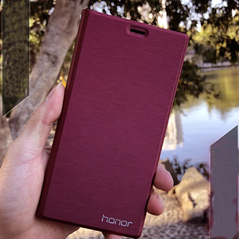 For Huawei Honor 7X Case Luxury Slim Flip Leather 7 X Cover Bag with Card Holder Pocket &amp Hard PC | Мобильные телефоны и