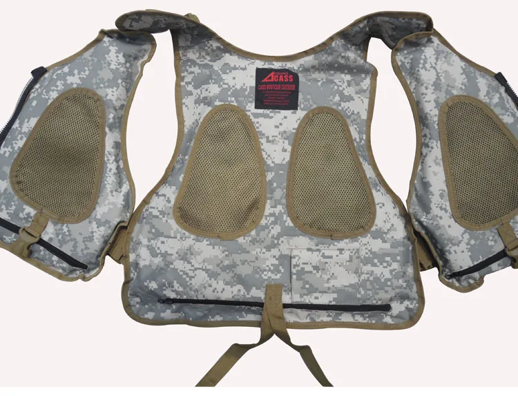 Бренд comouflage спасательный жилет для рыбалки куртки двойного назначения многофункциональный спасательный жилет для байдарок