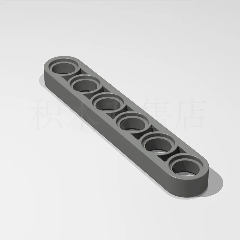 

10 pieces Small particle 1x6 perforated arm (thin) compatible with legao 32063 parts parts toy