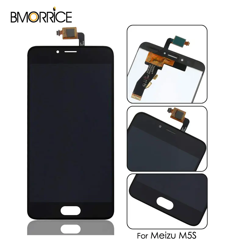

For Meizu M5S For Meilan 5S Replacement LCD Display Touch Screen Digitizer 5.2 inch Smartphone High Quality Original