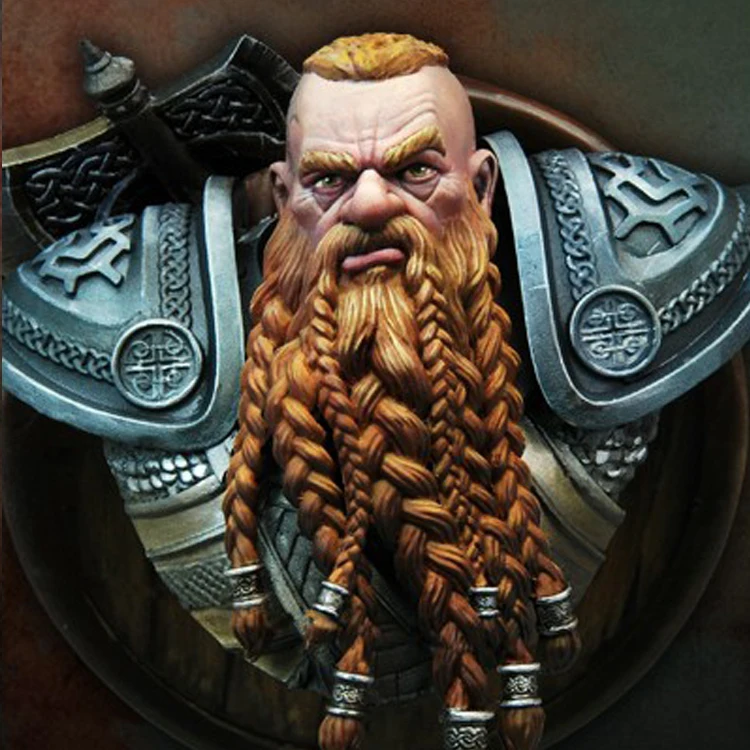 1/10 Смола Бюст модель комплект Khalgrim фильм научная фантастика тема Неокрашенный