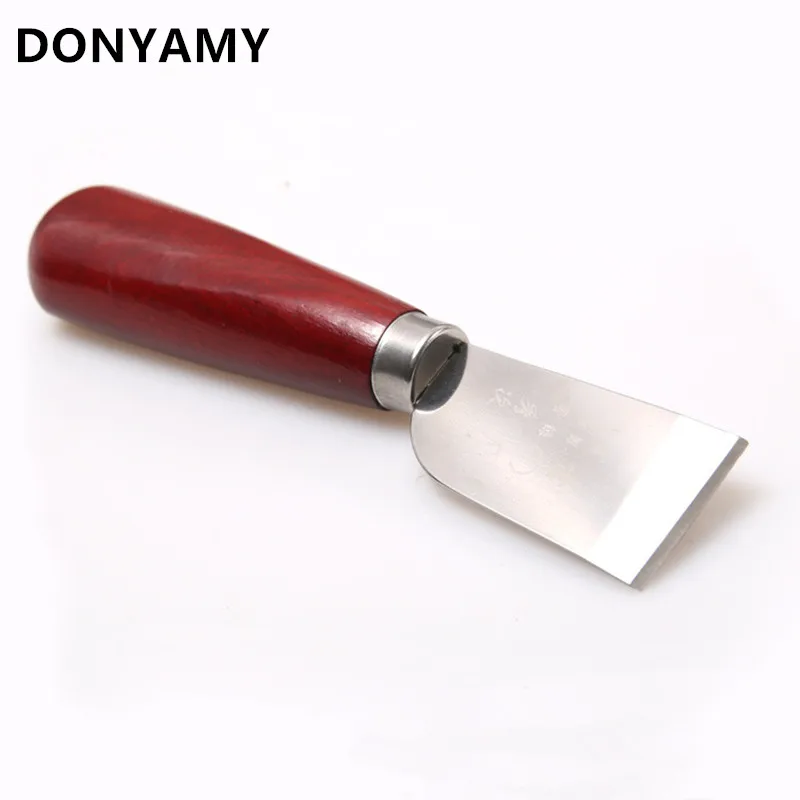 

DONYAMY DIY Carving Cutting Leather Knife Spade Shucking Knives Craft Tools