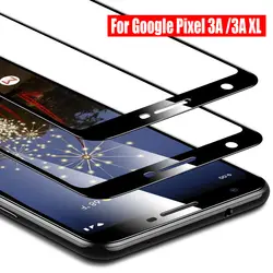 [1/2 упаковка] Google Pixel 3A защита экрана полное покрытие закаленное стекло протектор экрана для Google Pixel 3A/3A XL
