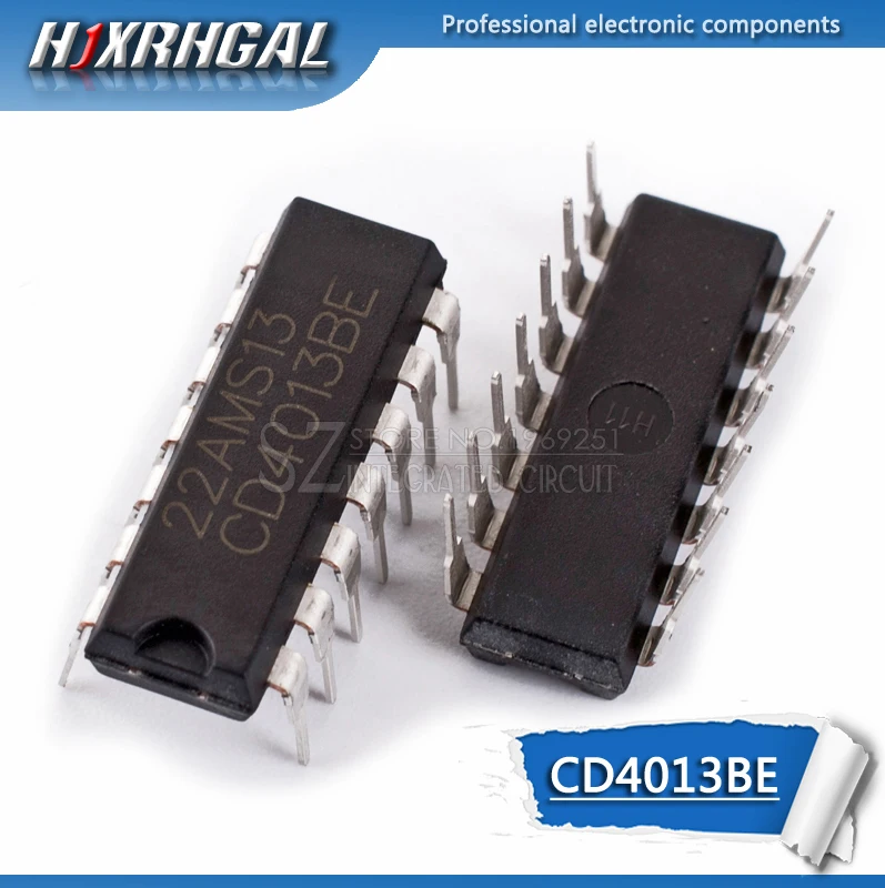 10 шт. CD4013BE DIP14 CD4013 DIP 4013 | Электронные компоненты и принадлежности