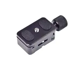 Алюминий 1/4 ''Quick Release Plate + Зажим адаптер 30 x мм 50 мм шаровая Головка штатива монопода для камеры RRS/ARCA-SWISS/KIRK/BENRO