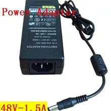 48 В 1.5a выключатель питания, 72 Вт LED адаптер питания, постоянного тока порт(5.5*2.1 или 5.5*2.5), 50 шт./лот