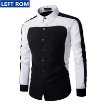 2017 Asian new boutique men’s long sleeves fashion slim luxury is not desirable less costumes