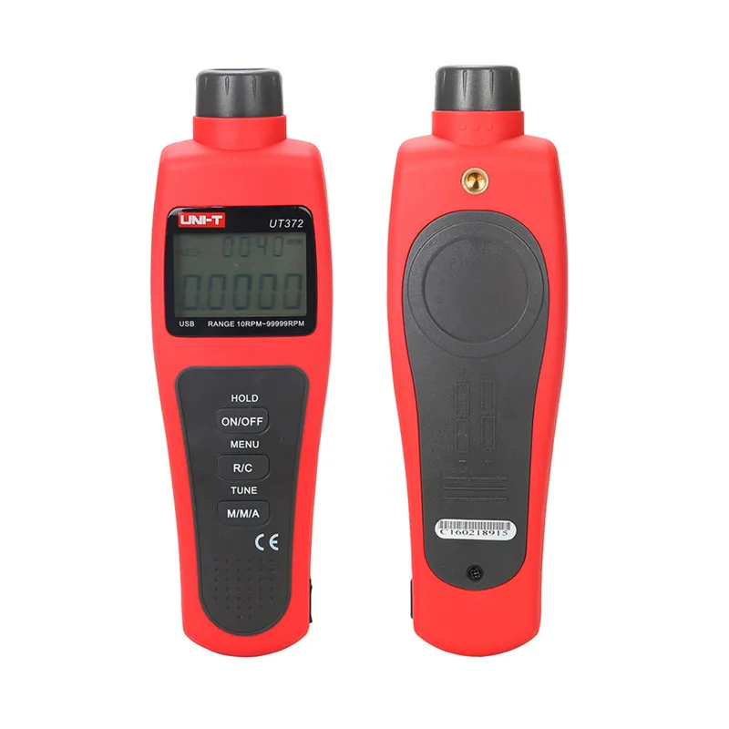 Wholesale UNI T Speed Monitor UT372 Non Contact Digital Tachometers 10RPM 99999RPMn LCD Display Speed font