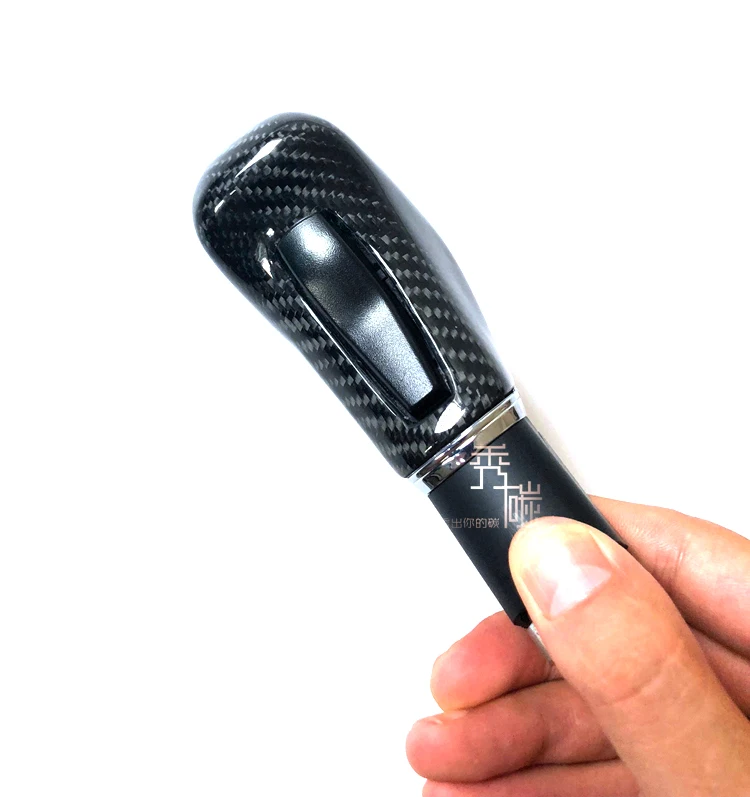 Подходит для Maserati carbon fiber shifter head Ghibli Levante ручка переключения передач