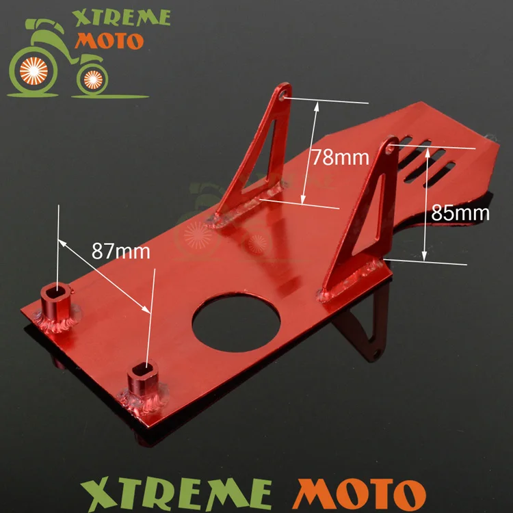 

Aluminum Skidplate Skid Plate Engine Case Protector For Honda CRF50 XR50 Z50 Stomp Demon X WPB Orion M2R Motorcycle Enduro