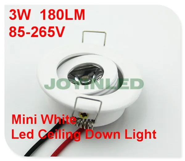 

Free shipping 4pcs/lot 3W mini small led spot lights led adjustable downlight