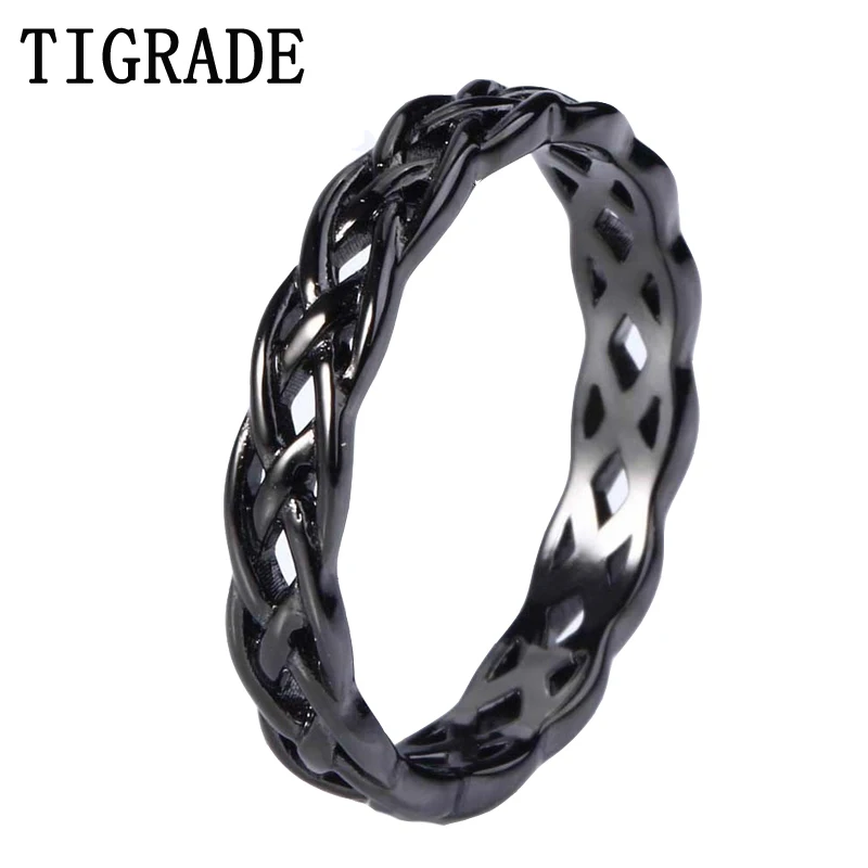 Кольцо женское из серебра 925 пробы с кельтским узелком 4 мм|band braid|jewelry korean bandjewelry