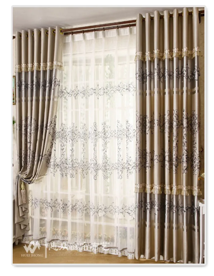 Compra cortina cortinas persianas online al por mayor de china ... Cortinas vinotinto
