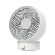 Мини Циркуляционный Вентилятор 180 градусов вращение 330 сильный ветер usb зарядка мощность низкий уровень шума Высокая ветровая жизнь воздух