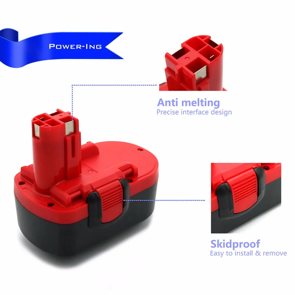 18 В 2000 мАч для Bosch BAT160 Замена Батарея Мощность инструмент аккумуляторная Батарея для BAT180 BAT181 BAT025 BAT026