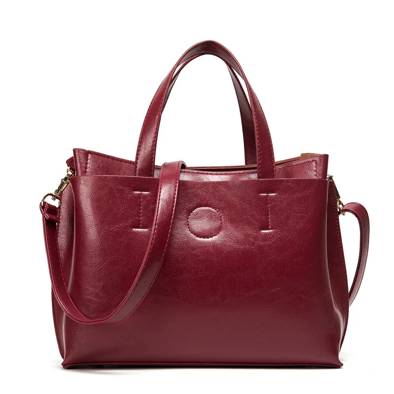 

Ladies Hand Bags Famous Brand Bags Logo Handbags Women Fashion Black Pu Leather pochette Shoulder Bag Women Bags