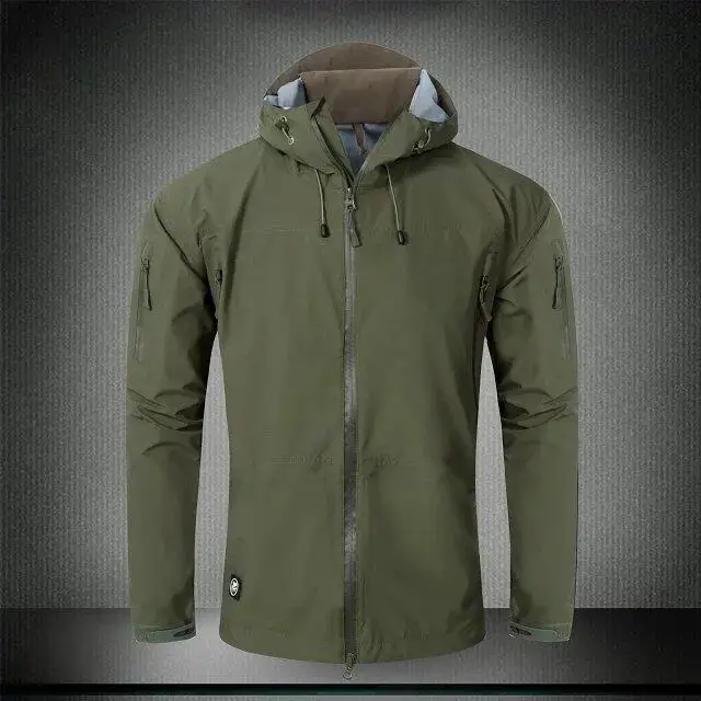 Military Gear Waterproof Hardshell casual Jacket Men Army Tactical