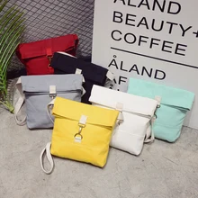 2017 New Hot Fashion Women Female Casual Cute Japanese Soft Fresh Students Solid Color Canvas Bag