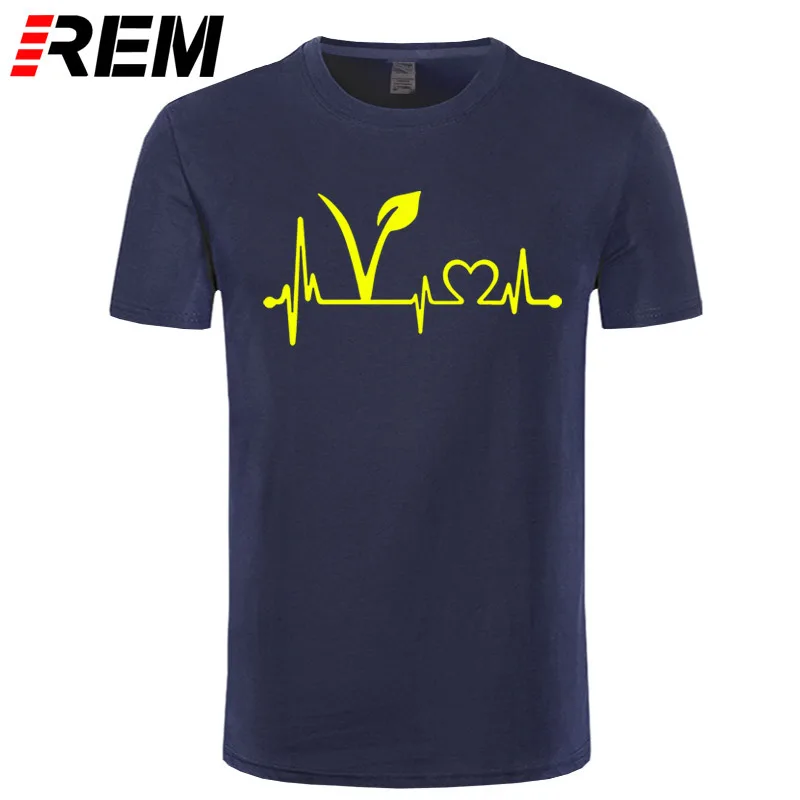 REM Vegan Vegetarian Heartbeat Lifeline T Shirt HIP HOP T-Shirt Brand Cotton Men Clothing Male Loose T Shirt REM Vegan Vegetarian Heartbeat Lifeline T Shirt HIP HOP T-Shirt Brand Cotton Men Clothing Male Loose T Shirt