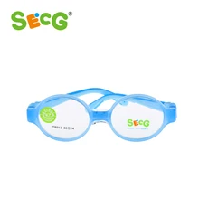 Secg милые для детей круглые детские оптические очки в оправе для близоруких дальнозоркость Amblyopia дети рамки силиконовые очки gafas