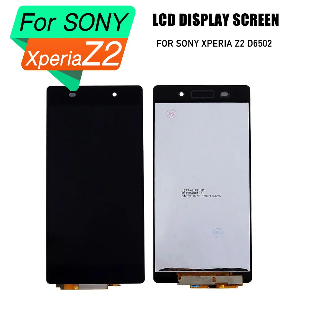 Высококачественный ЖК экран для Sony Xperia Z2 дигитайзер в сборе подходящие модели D6502