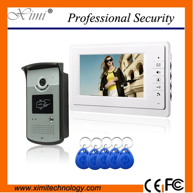 High quality smart card door access control system wired