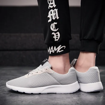 

High Quality Casual Shoes Big Size 10 8 13 Black True Brand Tennis Comfort Ultra Air Mesh New Arrival Loafers Walking Men 559