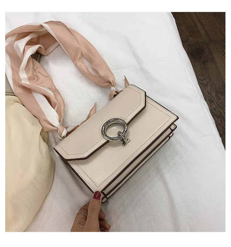 

Summer small bag female bag 2019 new wave wild Messenger bag fashion single shoulder small square bag
