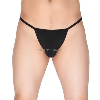 

Sexy Men Cotton Thong Underwear Sexy Hip T-back Micro Cut G-String