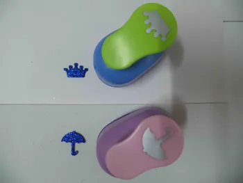 

2pcs(2.5cm) crown and umbrella shape craft punch set Punch Craft Scrapbooking school Paper Puncher eva hole punch free shipping