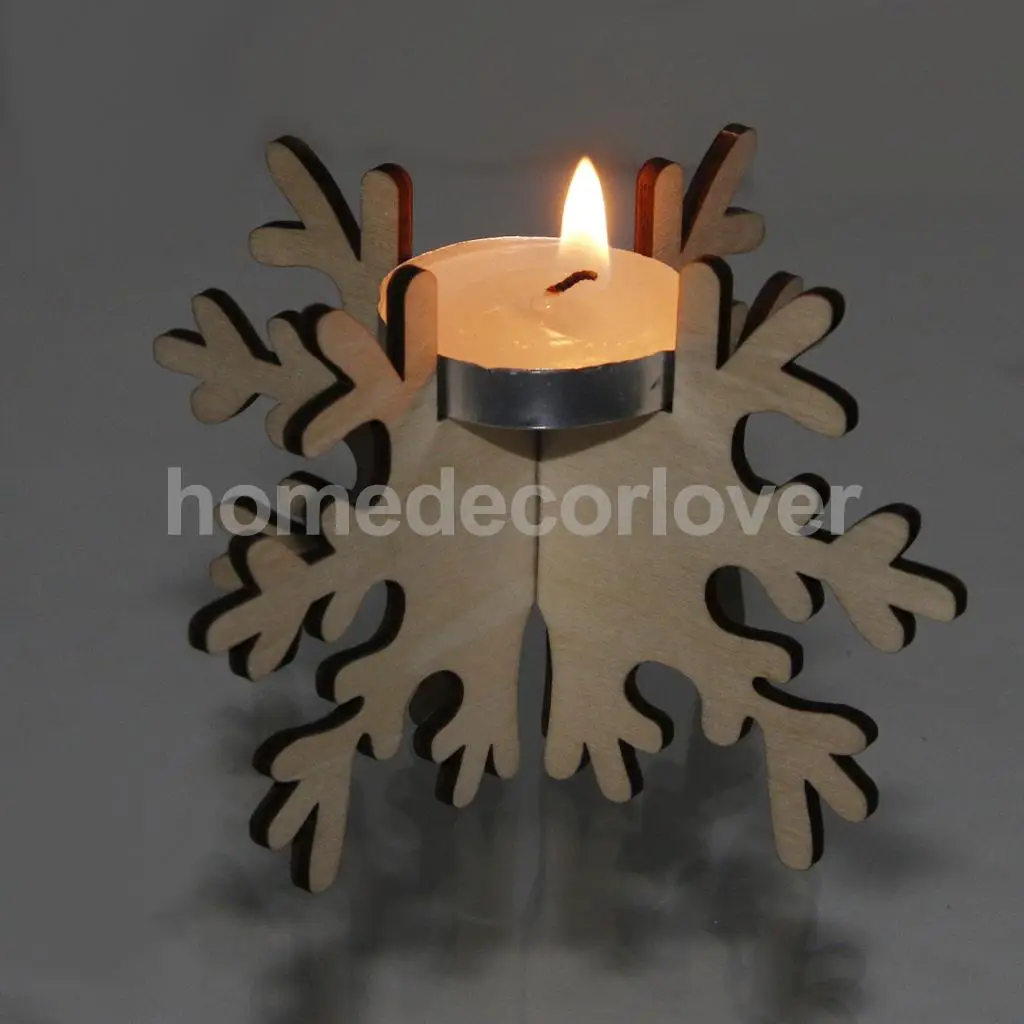 Aliexpress.com : Buy Wooden Laser Cut Tea Light Holder Candle Holder