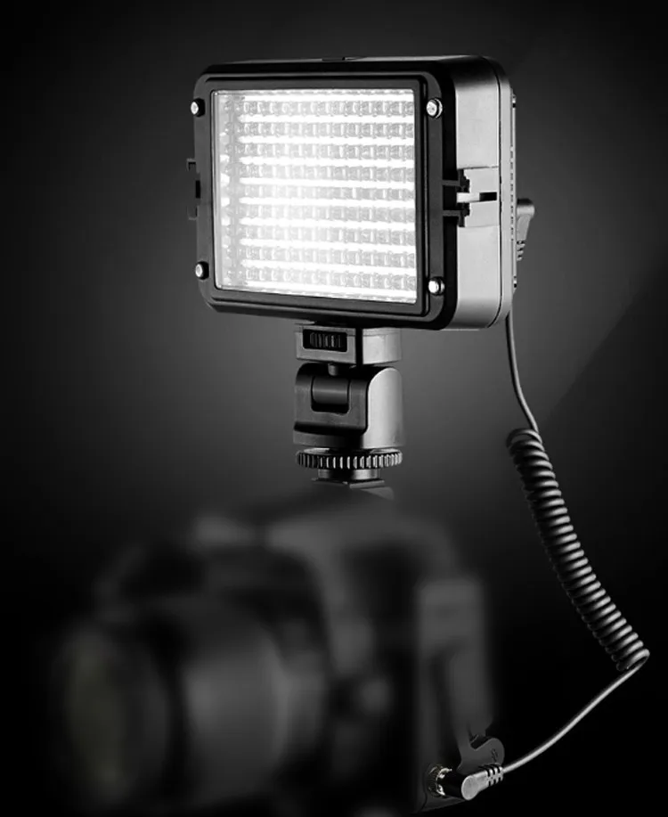 

Viltrox LL-126VB adjustable brightness Television wedding lights fill light LED flash free shipping + free tracking