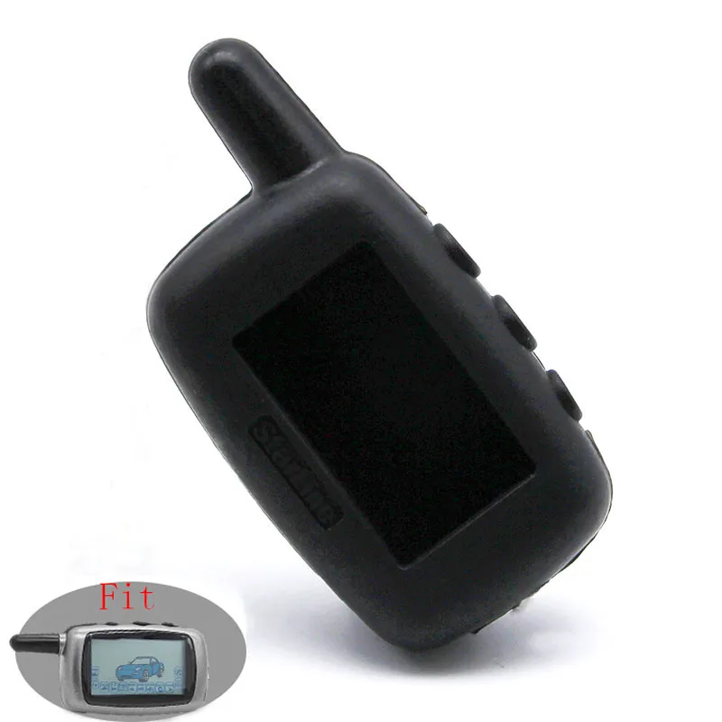 

Silicone Key Case for Starline A6 A9 A8 Trinket protect shell Two Way Car Alarm LCD Remote Controller keychain Cover