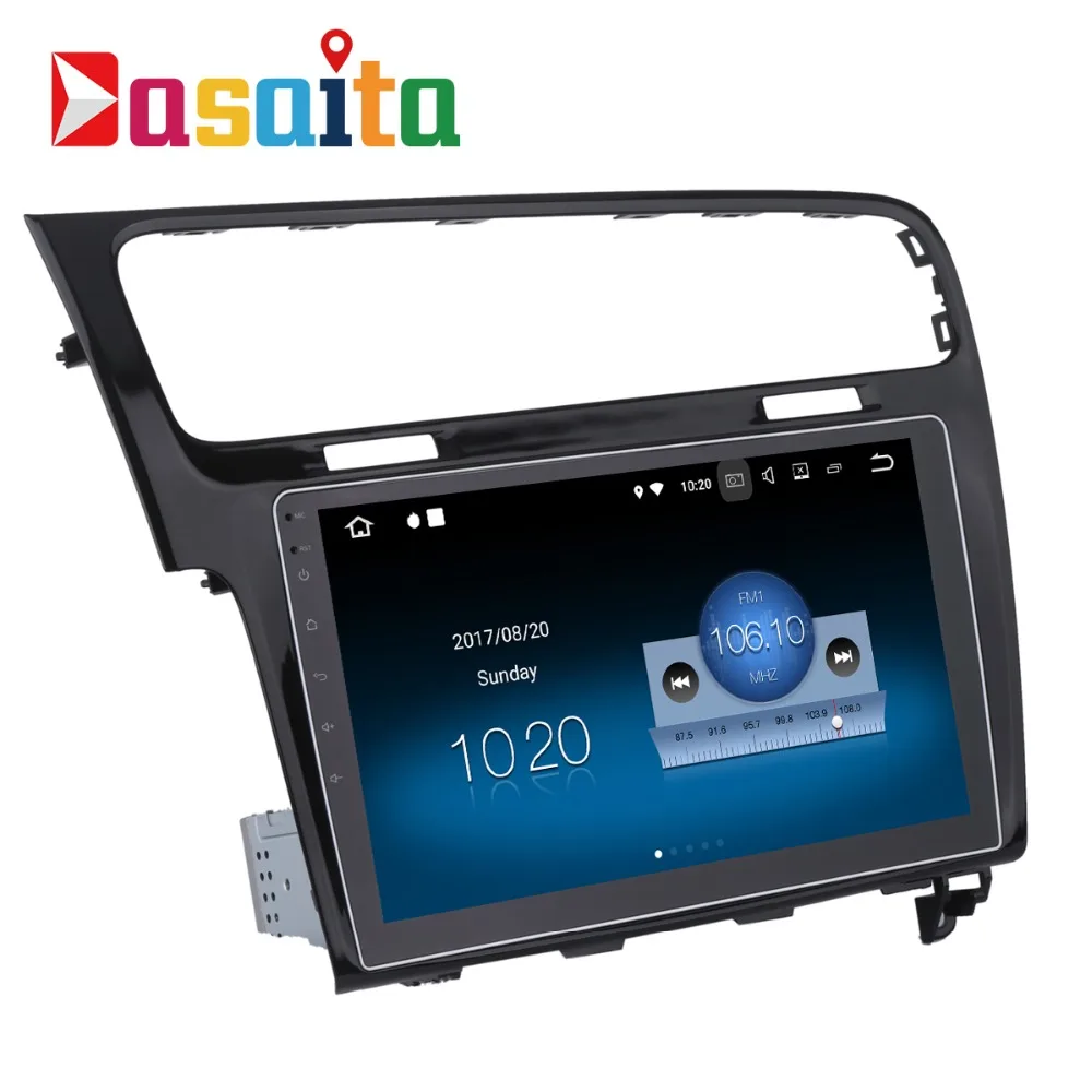 Excellent Dasaita 10.2" Android 7.1 Car GPS Player Navi for VW Golf 7 2013 with 2G+16G Quad Core Car Stereo Multimedia Bluetooth No DVD 0 Excellent Dasaita 10.2" Android 7.1 Car GPS Player Navi for VW Golf 7 2013 with 2G+16G Quad Core Car Stereo Multimedia Bluetooth No DVD 0