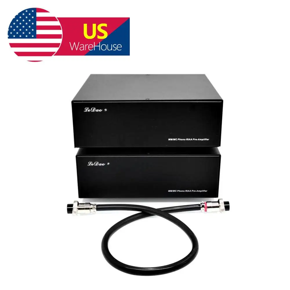 

Nobsound Hi-end Phono Stage MM/MC Turntable Preamp Preamplifier Outboard Power Supply Black