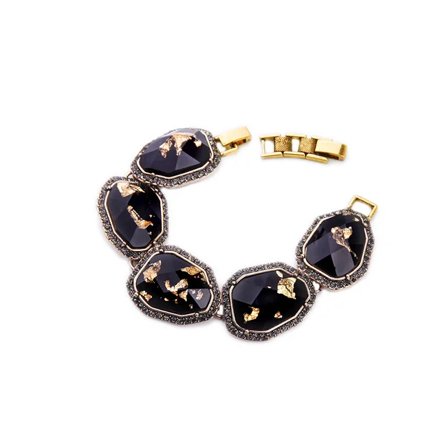 High Quality Patterned Resin Geometric Statement Bracelet Vintage High Quality Patterned Resin Geometric Statement Bracelet Vintage Egyptian Whole Gold Color