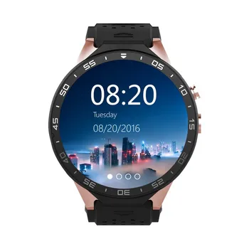 

KW88 Smart Watch MTK6580 With Android 5.1 OS Sim Card Pedometer Camera 5.0M 3G WIFI GPS WIFI Positioning SOS Movement Watch