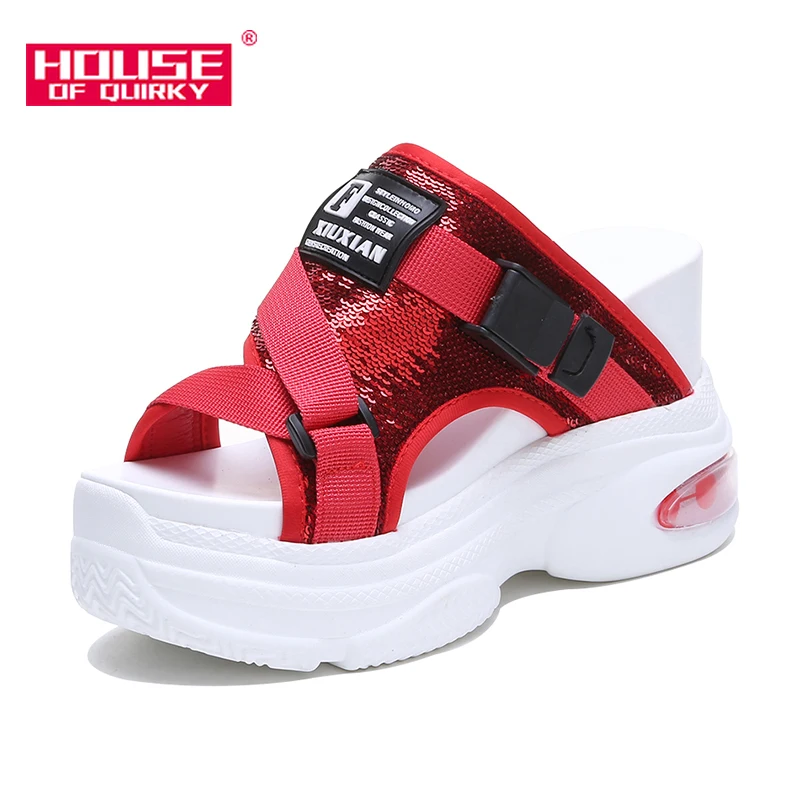 

Super High Heels Ladies Platform Shoes Women Peep Toe Wedge Sandals Women Shoes Outdoor Beach Shoes Sandalen Summer Shoes Woman