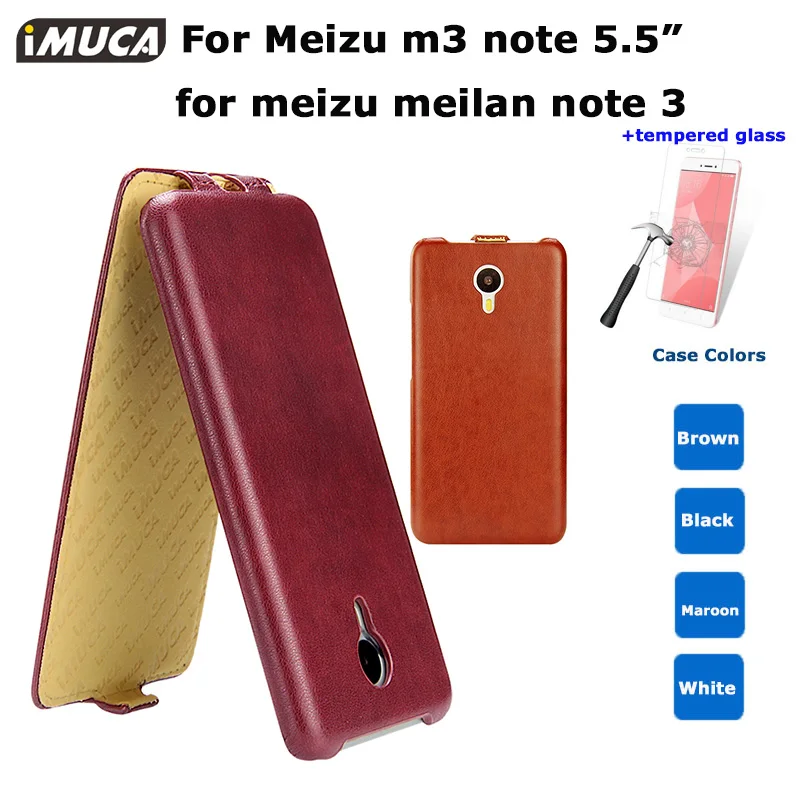 IMUCA чехол для meizu m3 note Премиум Закаленное стекло пленка 5 дюймов экран Защитные