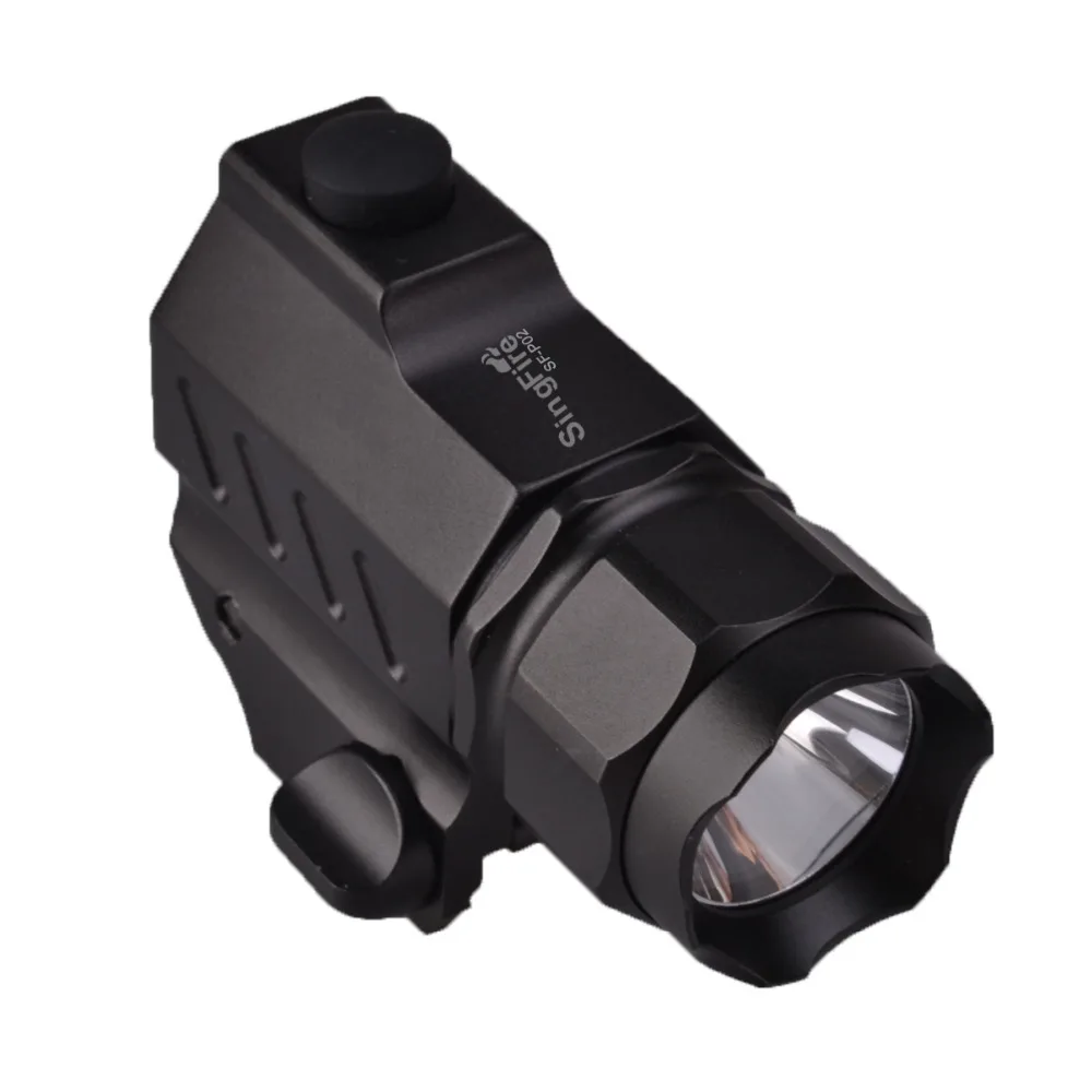 SingFire SF-P02 CREE XP-G R5 350LM 2-Mode Tactical Pistol LED Flashlight (1*CR2 battery) Black SingFire SF-P02 CREE XP-G R5 350LM 2-Mode Tactical Pistol LED Flashlight (1*CR2 battery) Black