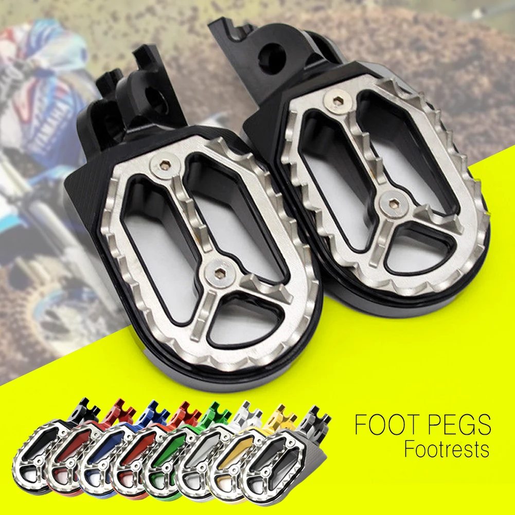 

CNC Foot Pegs For KTM 85 105 125 200 144 150 250 300 380 SX EXC 350 Husqvarna 85cc-530cc Motorcycle Racing Motocross Footpegs