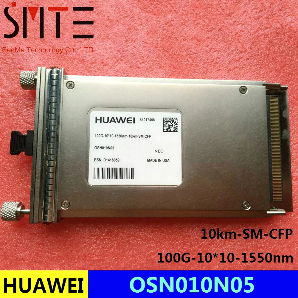 

Original HW OSN010N05 100G-10*10-1550NM-10KM-SM-CFP NEO S4017458 D1418059 optical transceiver