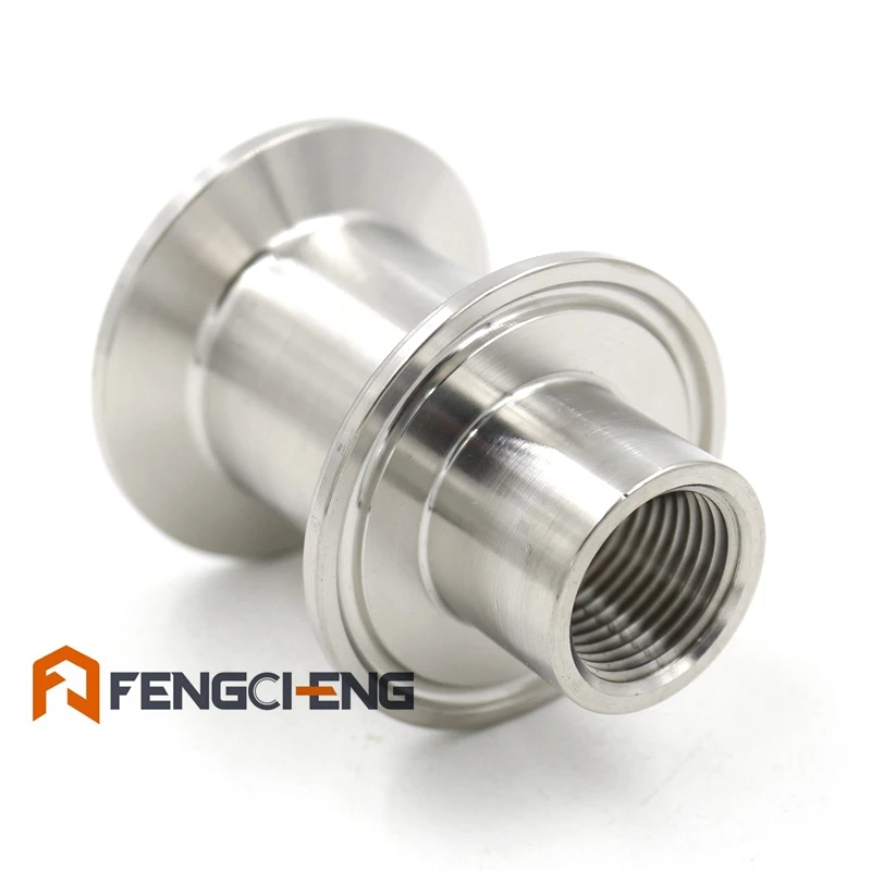 

1.5" Tri Clamp x 1/2" BSP Adapter Stainless Steel 304 Homebrew Clover Fitting, Brewer Hardware