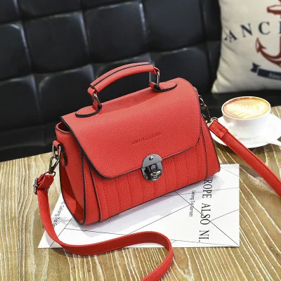Женская дизайнерская сумка, новая модная повседневная сумка-мессенджер, роскошная сумка через плечо, качественная брендовая Милая женская маленькая посылка, корейский стиль - Цвет: Бургундия
