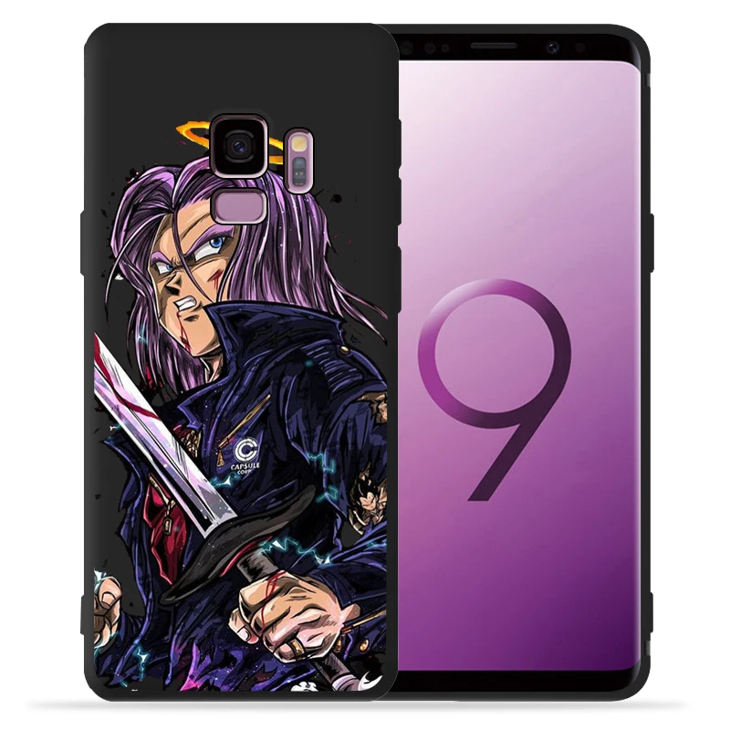 Dragon Ball Супер Гоку Вегета Дракон Чехол для телефона для чехол для Samsung Galaxy S9 S8 S10 плюс S7 S6 край S10 Lite Note9 8 крышка Etui - Цвет: 15