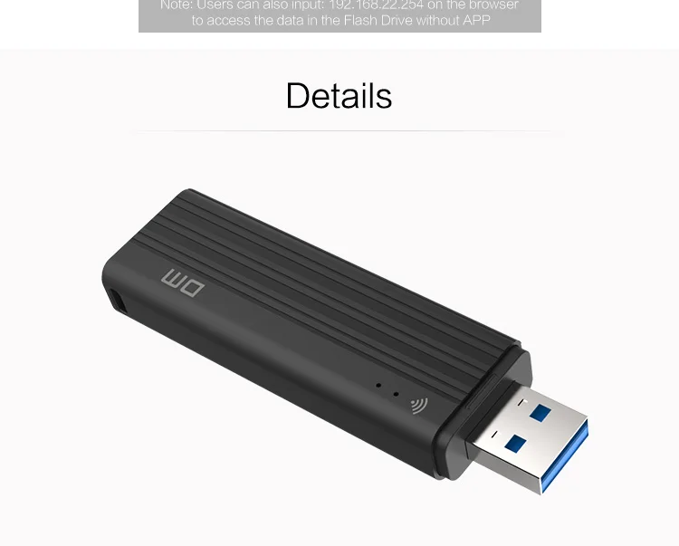 DM WFD016 беспроводной USB флеш-накопители 32 Гб wifi для iPhone/Android/PC смарт-накопитель памяти Usb флешка Мультиплеер с Share