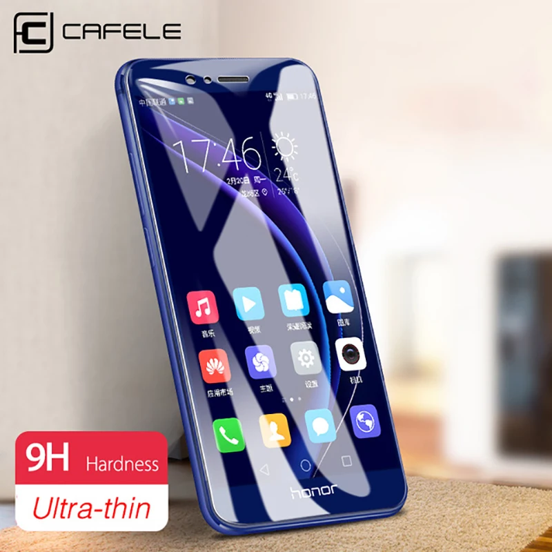 CAFELE защита для экрана Huawei Honor 8 9 10 V10 20 V30 Pro 2.5D Закаленное стекло ультра тонкая