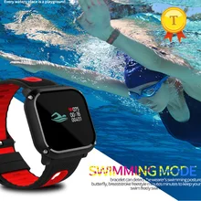 IP68 Водонепроницаемый спортивные Фитнес трекер Смарт умный браслет с крови Давление и частоты сердечных сокращений спальный монитор