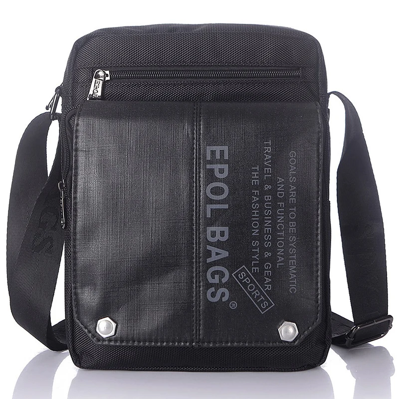 New Arrival Men's Nylon Causal Cross Body Sling Shoulder Travel Bags