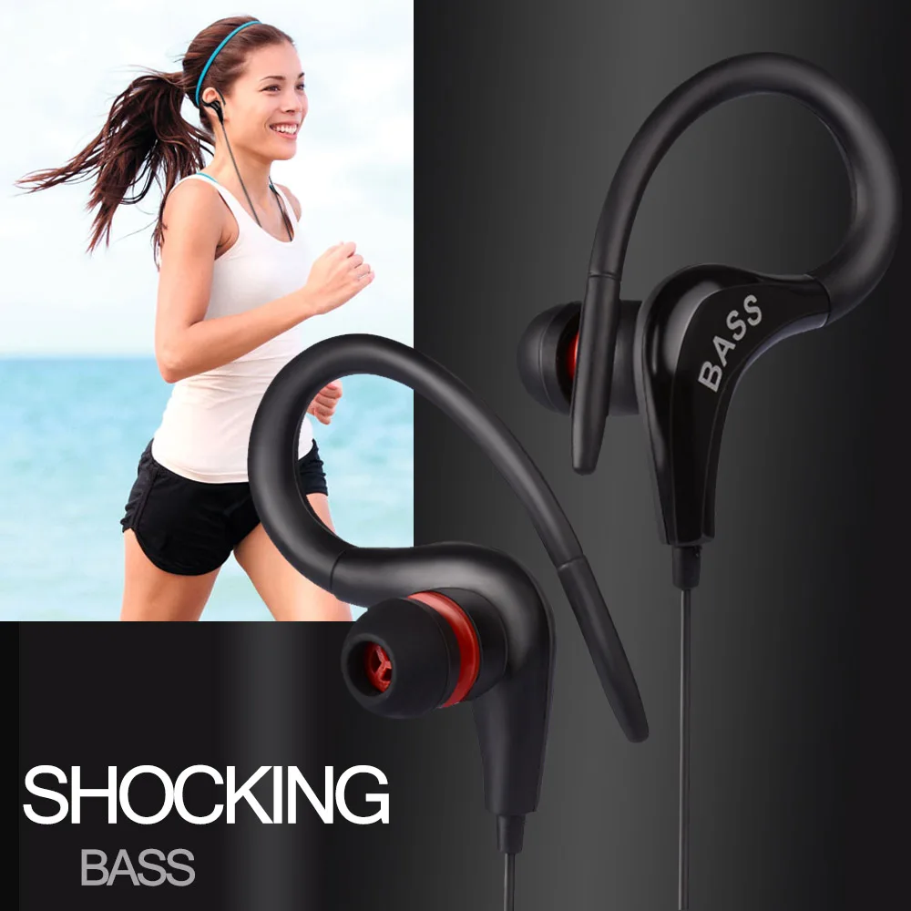 Popular Earphone Headphones Sport Running Headphone No Microphone Earbud Stereo Super Bass Headset for Iphone Xiaomi ear phone